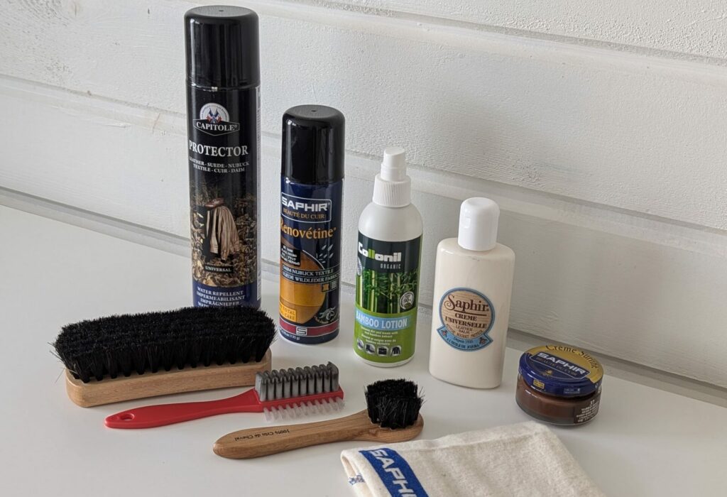 Produits d'entretien pour le cuir
